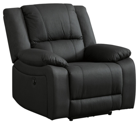 Power Recliner in Grey "Delafield"