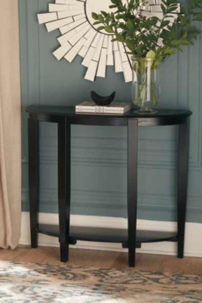 Sofa/Console Table in Black "Altonwood"