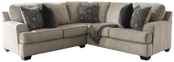 2pc Sofa Sectional in Stone
