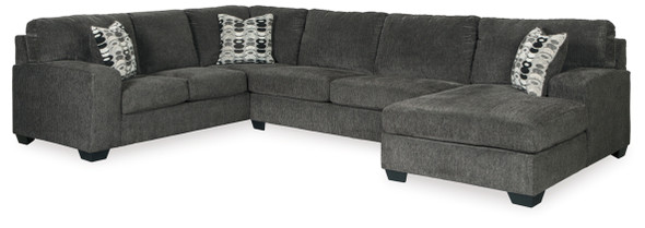 3pc Sectional in Smoke "Ballinasloe"