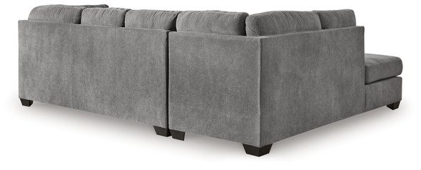 2pc Sectional in Grey "Marleton" (2 Colors)