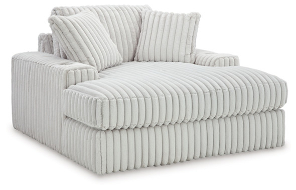 Oversized Chaise in Alloy "Stupendous"