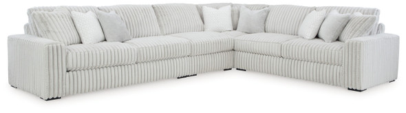 6pc Package - Sectional Ottoman and Oversized Chaise "Stupendous"