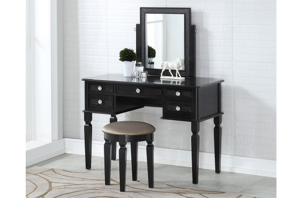 Traditional Vanity Set  W. Stool (4 colors)