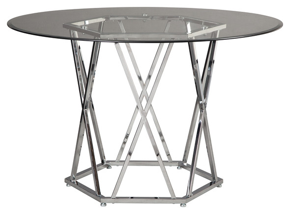 Round Dining Room Table "Madanere"