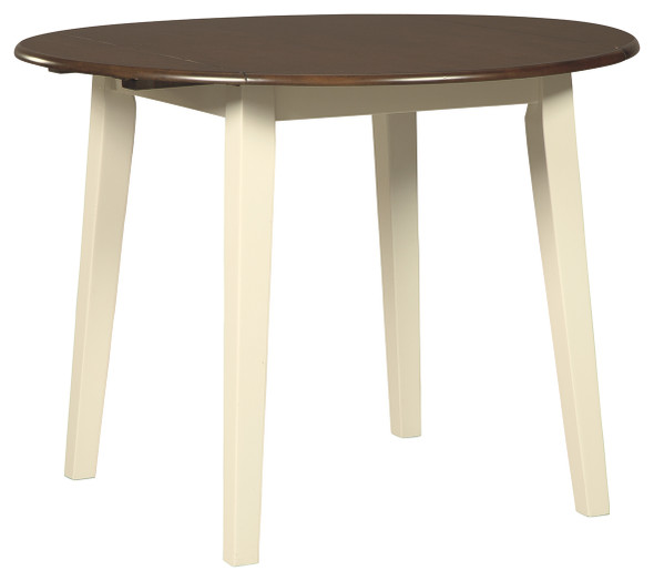 Round DRM Drop Leaf Table "Woodanville"