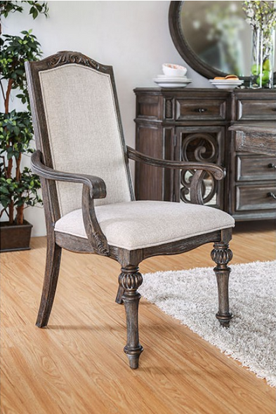 Rustic Arm Chair "Arcadia" Set of 2