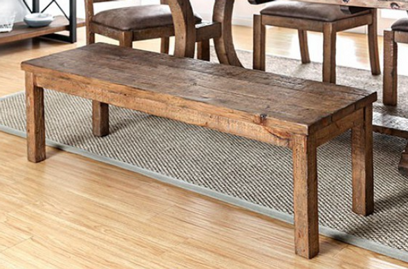 Rustic Wooden Bench "Gianna"