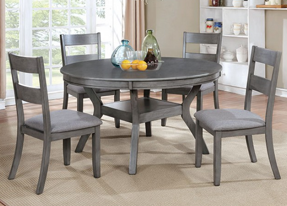 5pc Transitional Dining Set "Juniper"