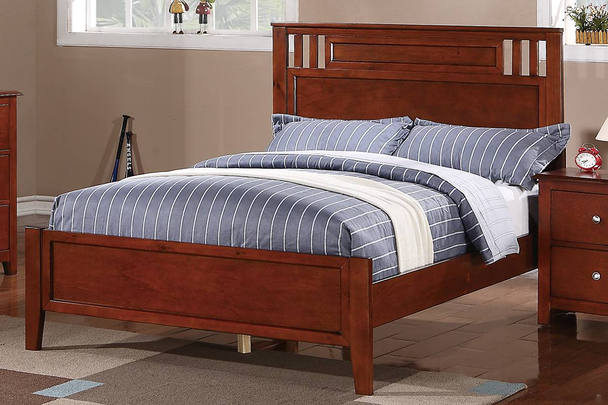 Twin Bed Frame in Cherry