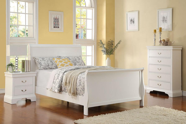 Nightstand in  White