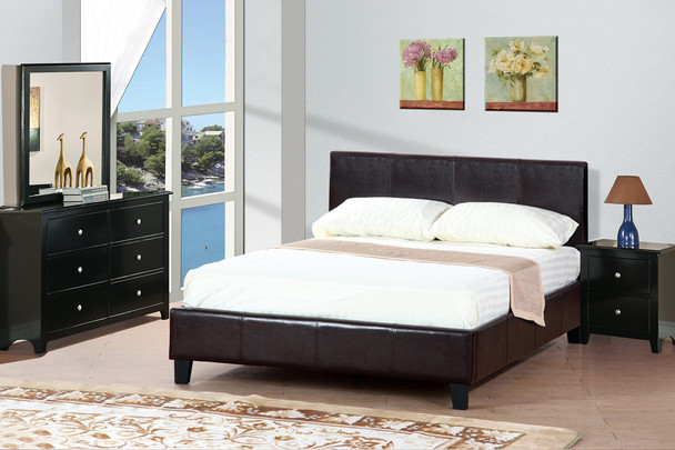 Bed Frame in Dark Espresso (Twin, Full or Queen)