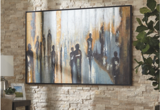 Contemporary Canvas Wall Art "Patrica"