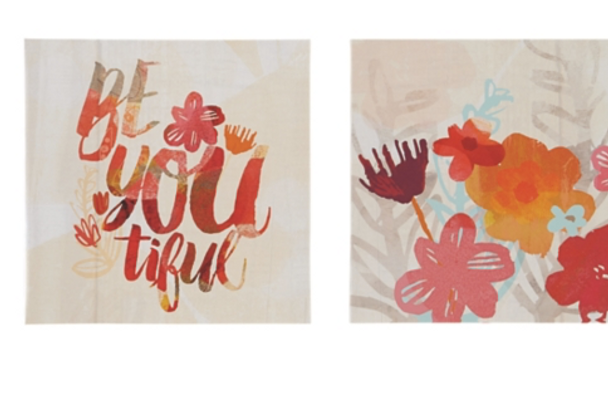 Contemporary Canvas Wall Art of 2 "Patli"