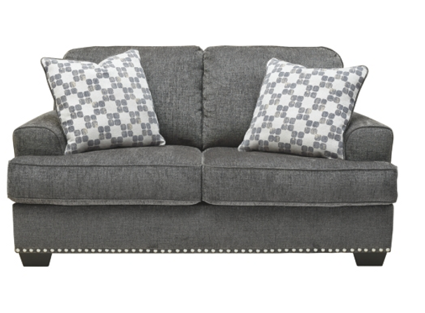 Casual LoveSeat in Carbon "Locklin"