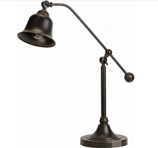 Transitional Desk Lamp in Bronze