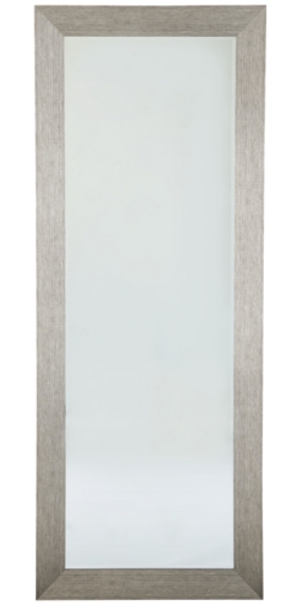 Contemporary Floor Mirror with Silver Finish"Duka"