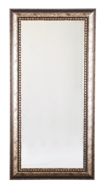 Floor Mirror in Antique Silver Finish "Dulal"