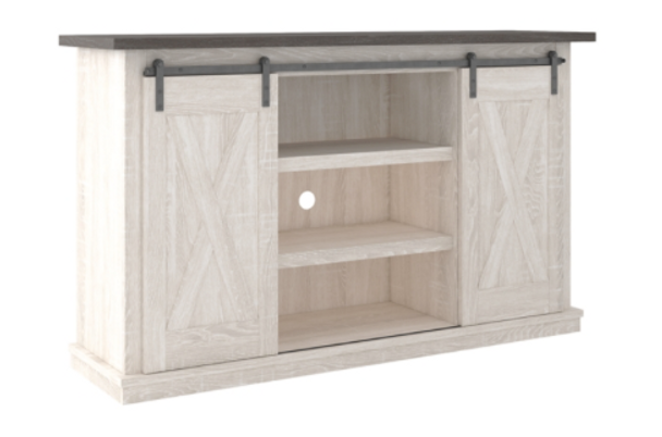 Dorrinson 54" TV Stand in White