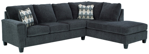 2pc Sectional in Smoke "Abinger"