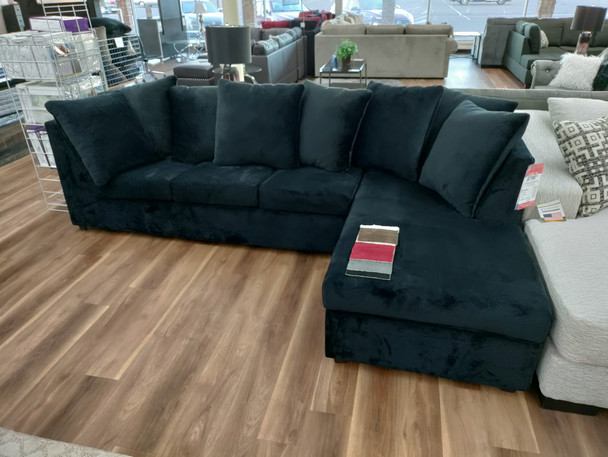 2pc Sectional in Plush Jamba "1500" (Select Your Color)