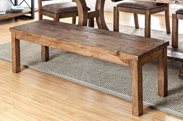Rustic Wooden Bench "Gianna"