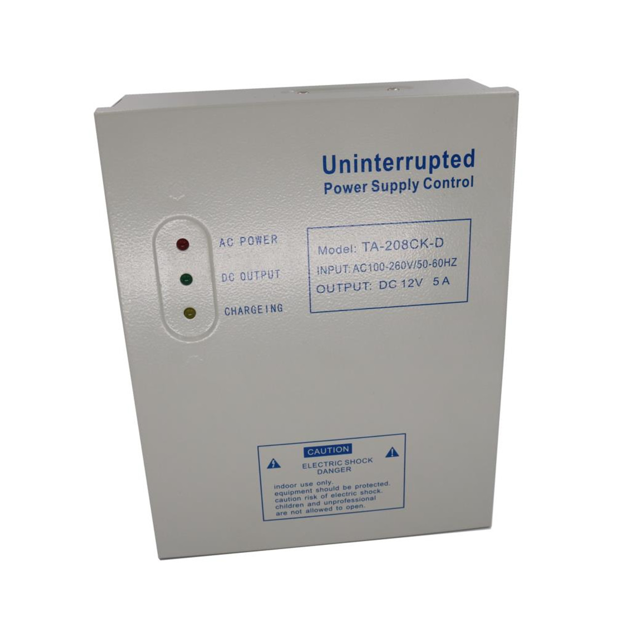 12V 5A Universal power supply for door access control system with backup  Battery interface 