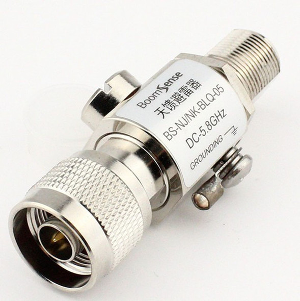 Feeder Lightning Arrester N Base Station Antennas Weak Connector Arrester N Male To N Female Plug Protection DC-5.8GHz 