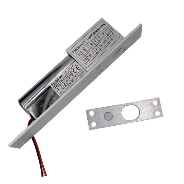 12v Magnet induction Electric Bolt Lock for Door Entry Access Control System