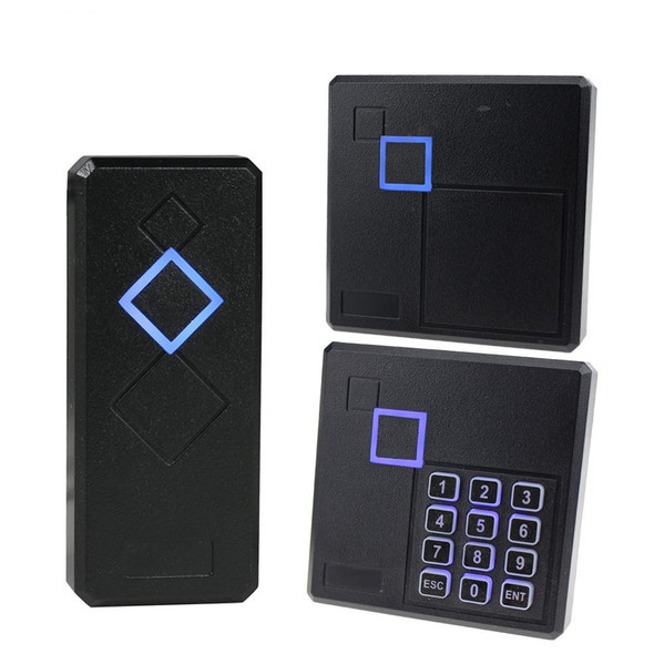 IP65 Waterproof RFID Reader Access Control Card Reader 125KHz/13.56MHz Smart Card Keypad Lock with LED For Door Security System