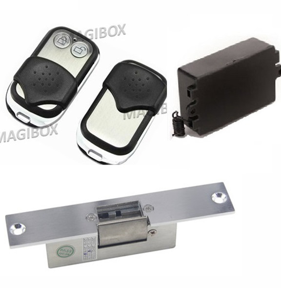 315Mhz Remote Control Electric strikes electric Lock + 2 remote handle Fail secure model