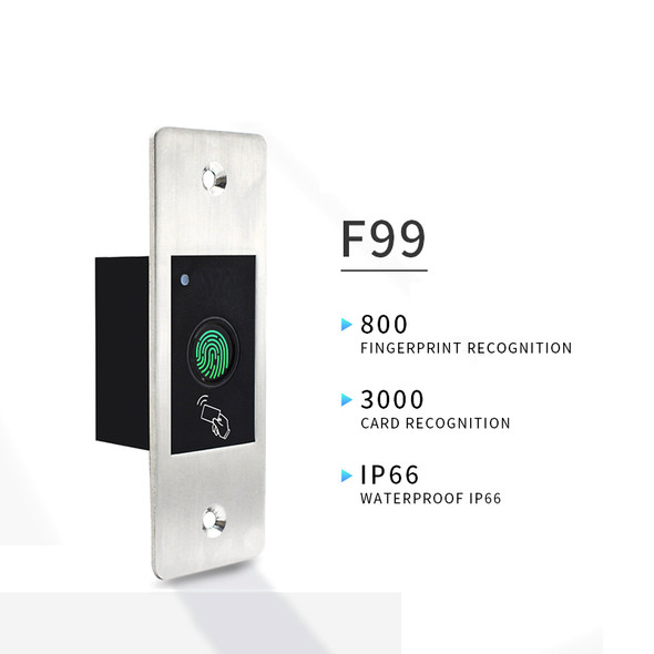 800 users Concealled Fingerprint RFID Door lock Access Control System Standalone Access Controller Metal Fingerprint Reader