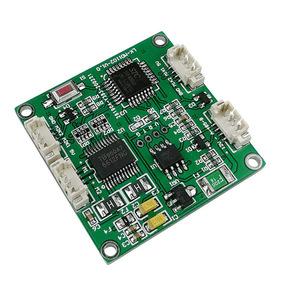 RS485 Mini DC Motor Control Drive Module Two Way DC Motor Drive Board compatible PELCO-D