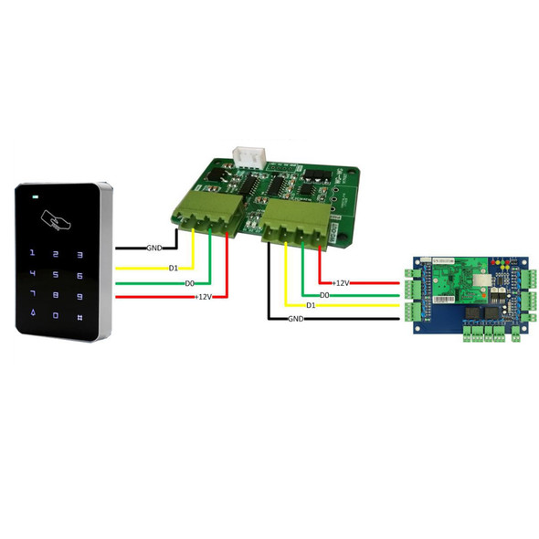 Wiegand Protocol Converter Wg32  Wg34 Wg35 Wg26 Converter Module