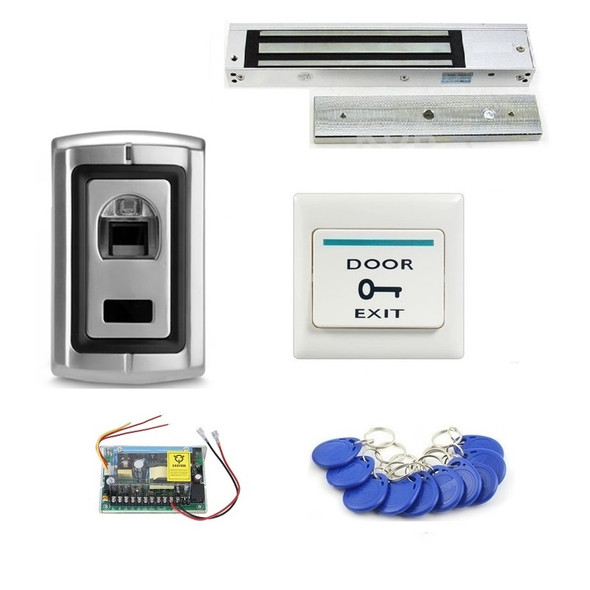 Fingerprint & ID/EM Reader Door Access Control System Waterproof Lock Switch