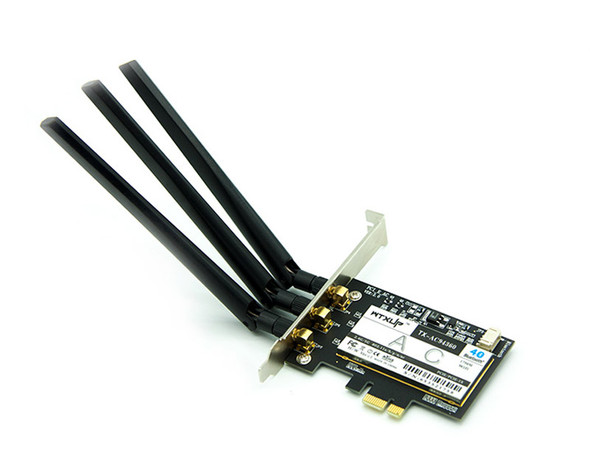 BCM94360 802.11ac WiFi + Bluetooth 4.0 Desktop PCIe Wireless Card Support Mac OS