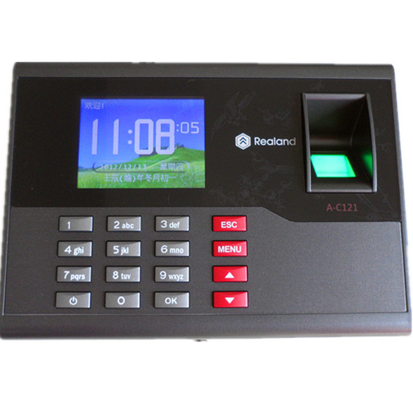 A-C121 Fingerprint time attendance with RFID card reader high speed TCP/IP USB communication time control device