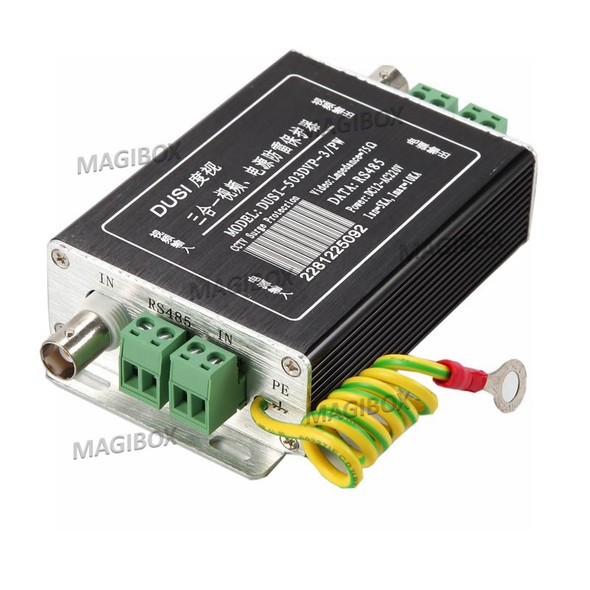 RS485 Power BNC Analog Signal lightning protection For CCTV