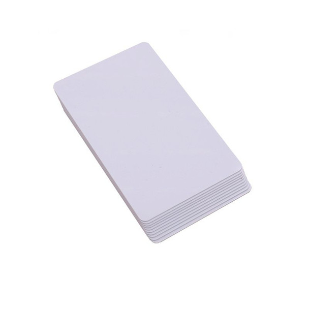 100pcs 13.56mhz Pvc F1108 Chip 1K S50 card inkjet printable white pvc card