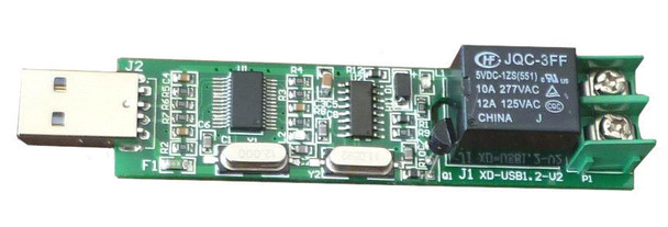 Usb Relay Module Pc control 220V/110v switch module Support Modbus ASCII/RTU