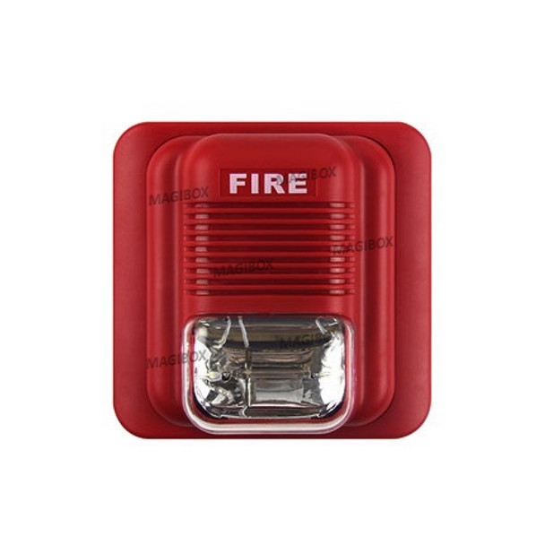 Sound and light 24V alarm fire alarm siren lights flash LS-104