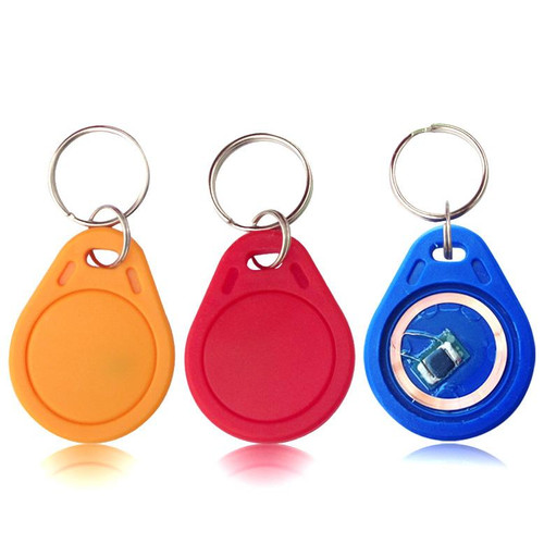 RFID Key Fob, 125kHz Keyfob Tag For Door Access Control System - Blue