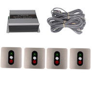 Intelligent 2 3 4 Door Interlock Controller for Fail Safe Airlock Buffer Room 12V 24V