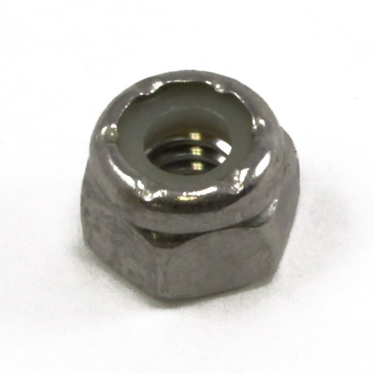1/4-20 Nylon Insert Hex Lock Tuercas De Latón Macizo, Grado 360