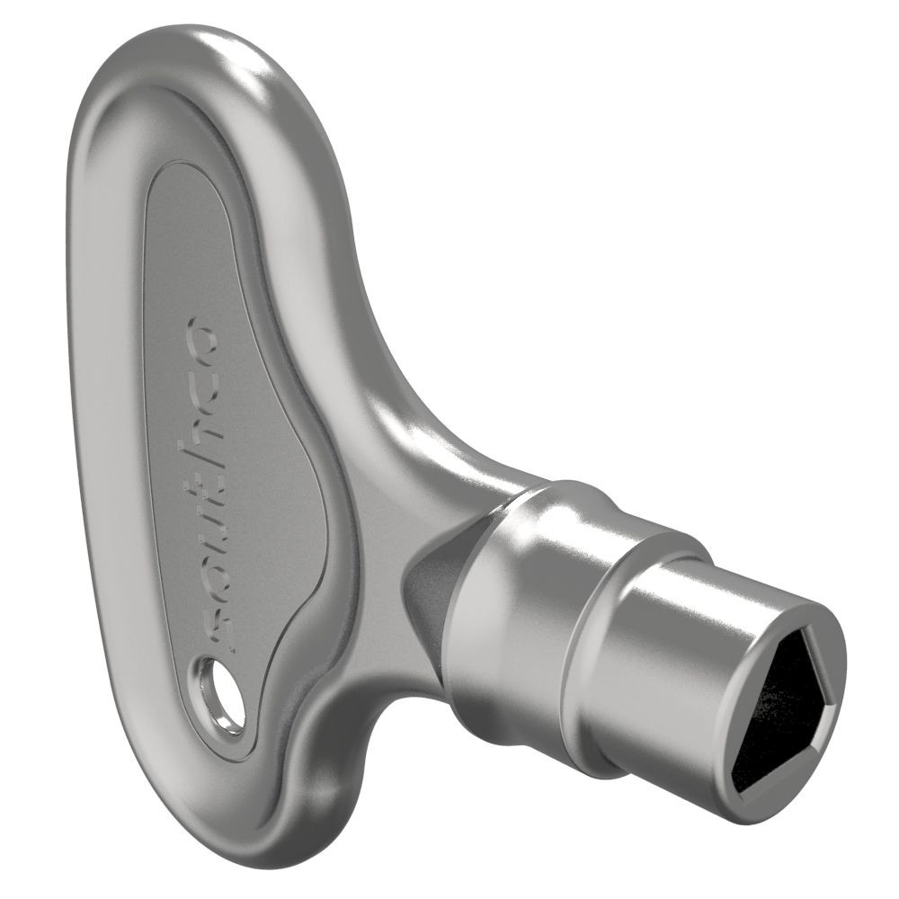 Liz Triangle『EIN』 Southco: E3-3-1 Key, 7Mm Triangle, Zinc Alloy, Nickel Plated