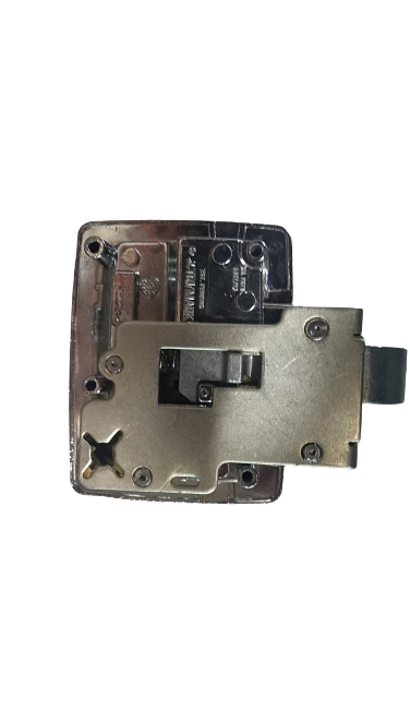 TriMark - Trailer latch. Non-handed, Chrome, No deadbolt, Keyed