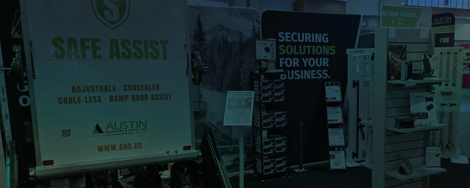 Austin Hardware's booth at NATDA 2025