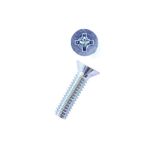 410-555B 10-24 X 5/8 Phillips Flat Machine Screw Zinc Stelfast, Inc Austin Hardware & Supply