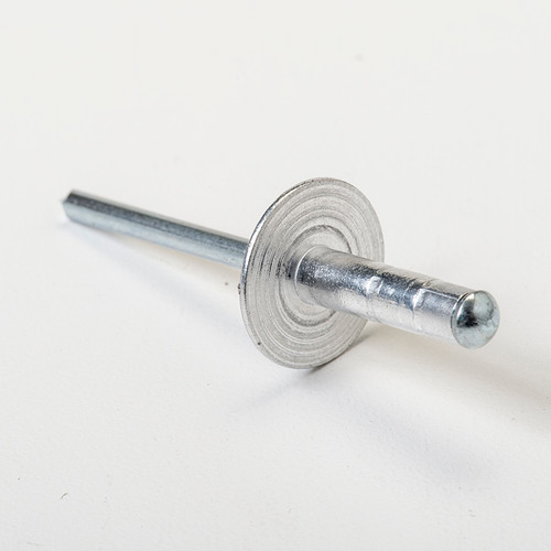 Blind Rivet, Multigrip, Aluminum Body, Steel Mandrel, Grip Range .250-.500, Body Diameter 3/16, Large Flange Head 1692-0621 |Austin Hardware