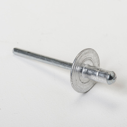 Blind Rivet, Multigrip, Aluminum Body, Steel Mandrel, Grip Range .062-.250, Body Diameter 3/16, Large Flange Head Blind Rivet, Multigrip, Aluminum Body, Steel Mandrel, Grip Range .062-.250, Body Diameter 3/16, Large Flange Head